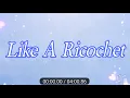Like A Ricochet- Loving Caliber- (Deek Cloud Remix), Lyric Video