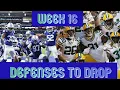 Week 16 Defenses ST To Drop Fantasy Football