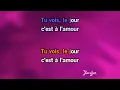 Karaoké Besoin de rien, envie de toi - Peter et Sloane *