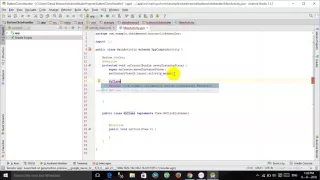 Android Tutorial Part 5 Handling Button Clicks Mthod Three