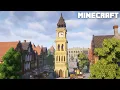 Minecraft How to build a Medieval Clocktower Minecraft Tutorial