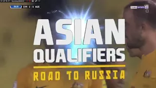 مباراة سورية و استراليا تعليق عصام الشوالي 