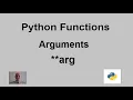 Python Function Arguments