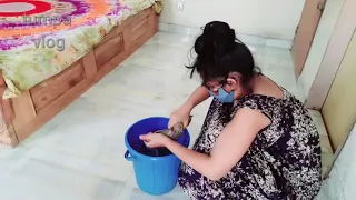 deep cleaning floor deep cleaning daily routine tumpa vlog