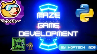 Unleashing Creativity Crafting a Python Maze Game from Scratch in Pictoblox Python Programming