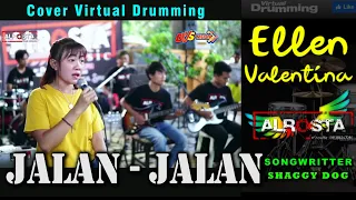 Download JALAN-JALAN | Ellen Valentina | Alrosta Music Dongkrek | Cover Virtual Drumming MP3