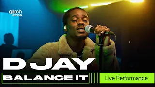 d jay balance it live performance glitch session