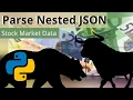 PARSE NESTED JSON Yahoo STOCK MARKET API EXAMPLE TIMESTAMP FORMATTING TO
