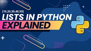 Python Tutorial - Python Lists Explained Hindi 2025 Indexing Slicing Mutability