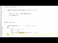 58 Instance Method in another class in Java Programming Hindi