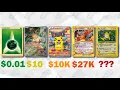 Every Pokemon Card Price Bracket Explained in 14 Minutes