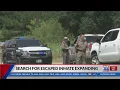 Search For Escaped Inmate Expanding