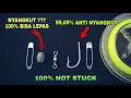 How to make a 100% snag-resistant basic fishing line