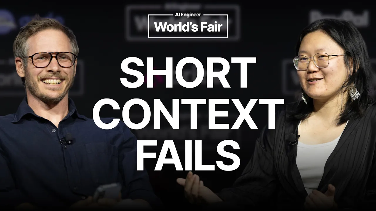 Why AI Agents Need Million-Token Context — Thomas Wolf & Olive Song, MiniMax: video thumbnail