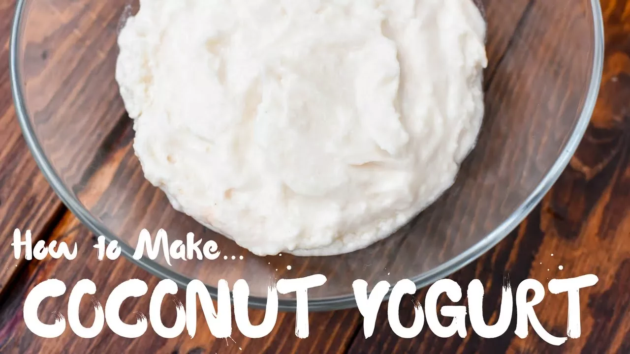 How to Make Coconut Yogurt   Raw Vegan Leban