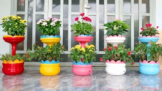 Download Amazing Ideas, Recycle plastic bottles into beautiful and colorful flower pots MP3