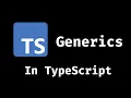 TypeScript in 2 Minutes Generics