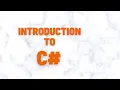 Introduction to C Sharp C Sharp basics Ravinder Gattu Gattu Tutorials