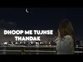 Lagu Dhoop Me Tujhse Thandak || Heeriye || Arijit Singh - Shreya Ghoshal || Lofi Remix || Copy Unlimited