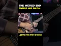 Download Lagu The Wicked End sweeps practice - Avenged Sevenfold  #guitar #avengedsevenfold #synystergates