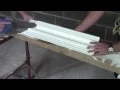 Plaster Coving Installation - How To Cut An External Mitre Part 1