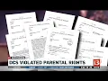 DCS violated parental rights