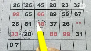 25-08-2026 KALYAN TODAY TUESDAY PANEL CHART LINE, कल्याण मंगलवार पैनल जोड़ी लाईन देखो ।।