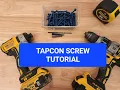 How to Screw into Concrete with Tapcon Screw Fasteners