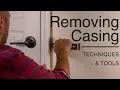 How To Remove Wood Trim Beginner