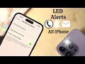 Lagu iPhone 14's/Pro Max: LED Flash Notifications Alert iOS 16 [Text Messages/Ringing]