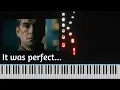 Homelander hallway but on piano