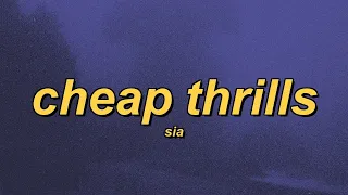 Sia Cheap Thrills Ft Sean Paul Slowed Reverb Lyrics 