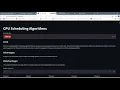 JOB SCHEDULING ALGORITHM IMPLEMENTATION IN STREAMLIT