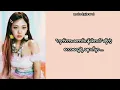 BIBI - Bam Yang Gang(밤양갱) Myanmar Subtitle // mmsub