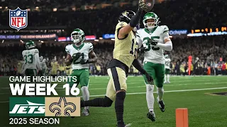 New York Jets vs New Orleans Saints Game Highlights NFL 2025 Season Week 16