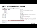 C struct typedef and union practice