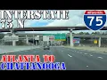 I-75 North - Downtown Atlanta GA to Chattanooga TN