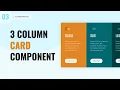 3-Column Card Component Frontend Mentor Challenge Day 3