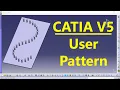 CATIA V5 User Pattern CATIA Practice CAD Designs
