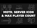 MOTD Server Icon Max Player Count