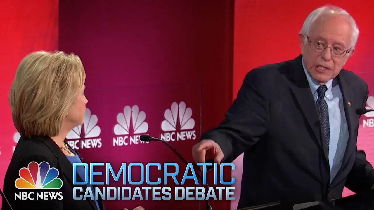 Hillary Clinton, Bernie Sanders On Race In America | Democratic Debate | NBC News-YouTube