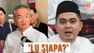 lu siapa mp kota melaka tempelak akmal desak dap keluar kerajaan perpaduan