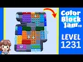 Color Block Jam Level 1231 Solution Walkthrough