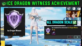 ice dragon witness achievement bgmi how to complete pick up 1 penguin fox polar bear dragon scale