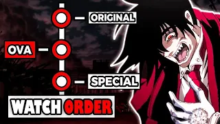 how to watch hellsing ultimate in the right order 