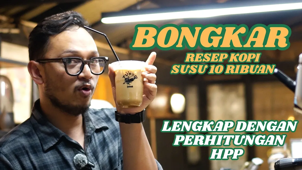 BONGKAR RESEP KOPI SUSU 10RIBUAN. BONGKAR RESEP KOPI SUSU 10RIBUAN.