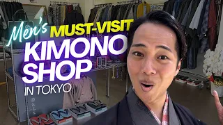 Inside The Men’s Kimono Shop You Can’t Miss in Ueno, Tokyo @fujikiya