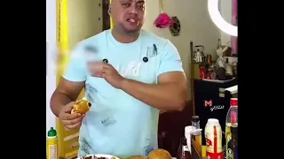 البتنجان اخد البرجر في حتة تانيه  تامر الجيار دندنها