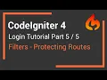 CodeIgniter 4 User Login Tutorial - Part 5