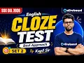 SSC CGL 2026 Cloze Test Set 2 English Revision Practice Important Questions Oliveboard